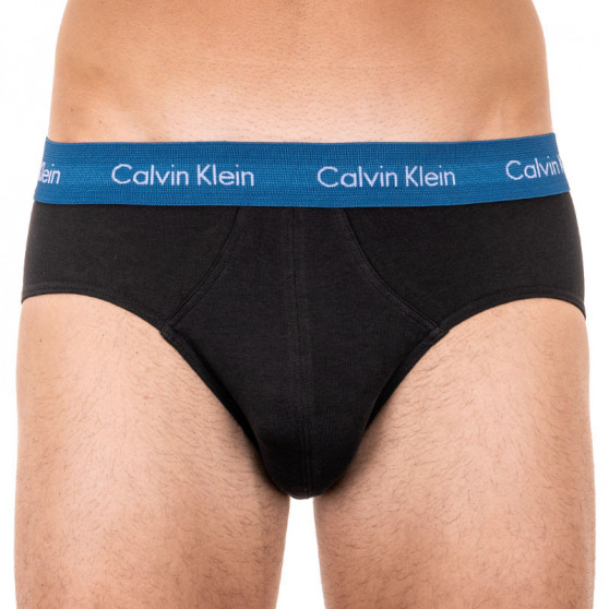 3PACK calzoncillos para hombre Calvin Klein negro (U2661G-HDL)