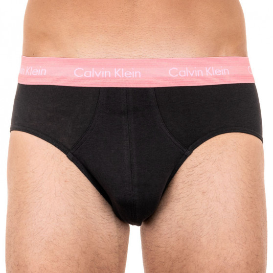 3PACK calzoncillos para hombre Calvin Klein negro (U2661G-HDL)