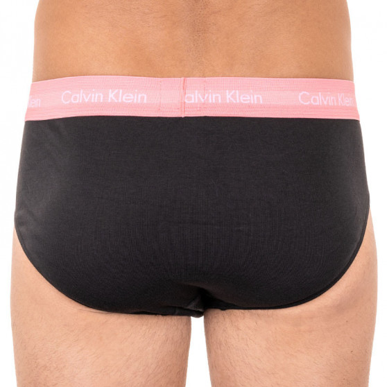 3PACK calzoncillos para hombre Calvin Klein negro (U2661G-HDL)