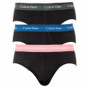 3PACK calzoncillos para hombre Calvin Klein negro (U2661G-HDL)