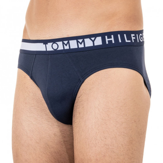 3PACK calzoncillos para hombre Tommy Hilfiger azul oscuro (UM0UM01227 991)