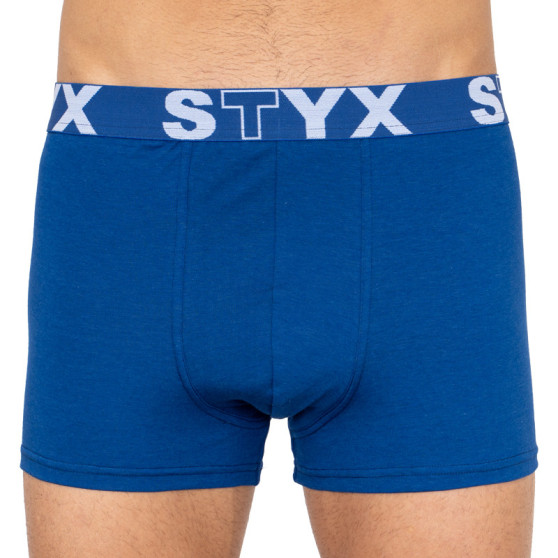 Boxers para hombre Styx goma deportiva sobredimensionado dark blue (R968)