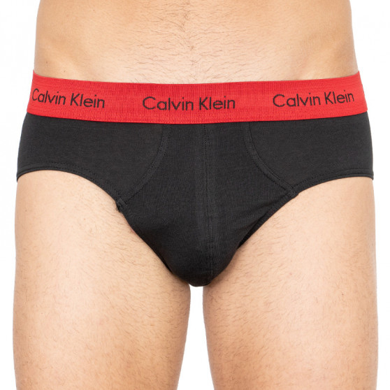 3PACK calzoncillos para hombre Calvin Klein negro (U2661G-BZP)