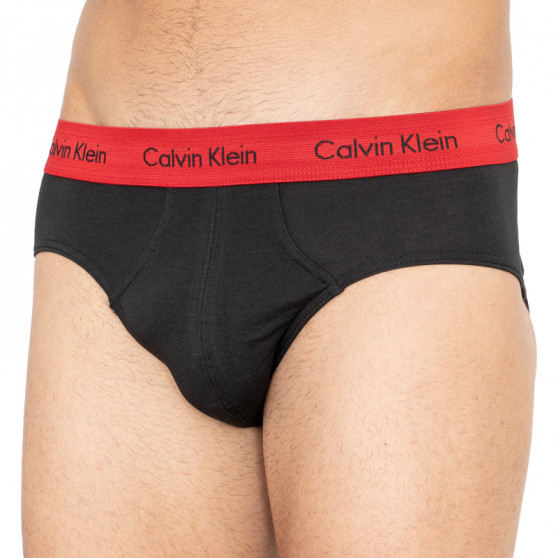 3PACK calzoncillos para hombre Calvin Klein negro (U2661G-BZP)