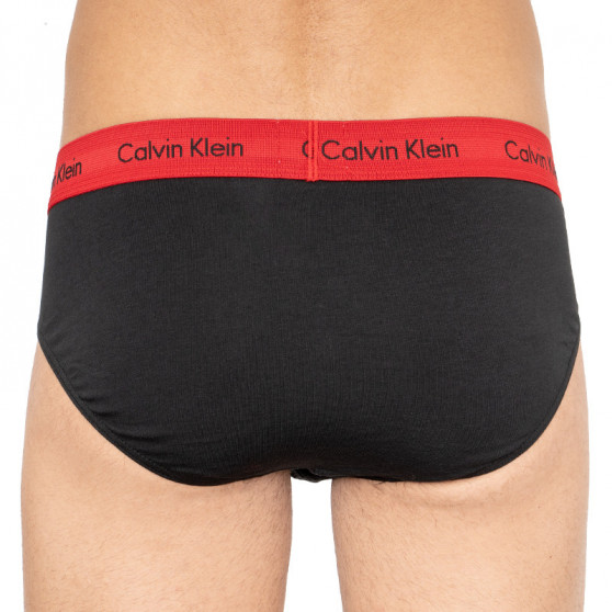 3PACK calzoncillos para hombre Calvin Klein negro (U2661G-BZP)