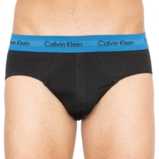 3PACK calzoncillos para hombre Calvin Klein negro (U2661G-BZP)