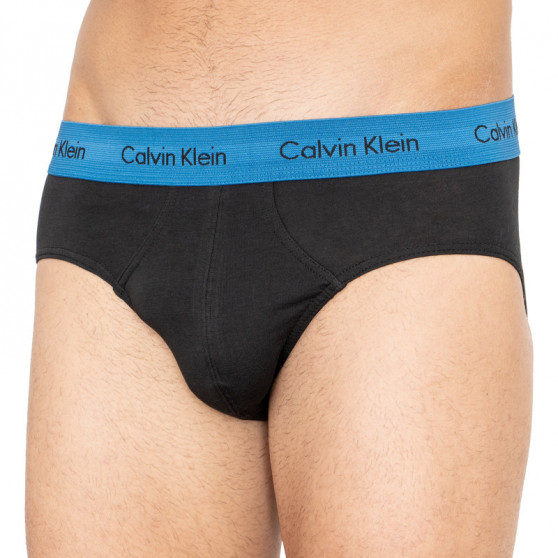 3PACK calzoncillos para hombre Calvin Klein negro (U2661G-BZP)