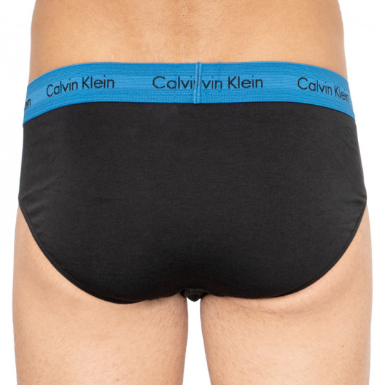 3PACK calzoncillos para hombre Calvin Klein negro (U2661G-BZP)