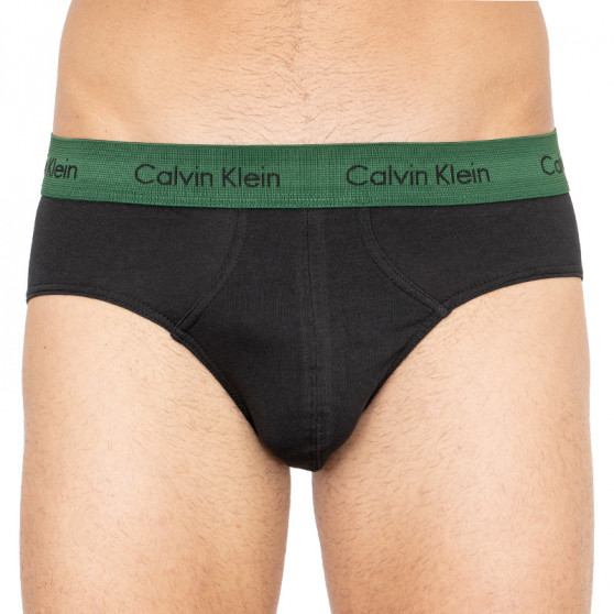 3PACK calzoncillos para hombre Calvin Klein negro (U2661G-BZP)