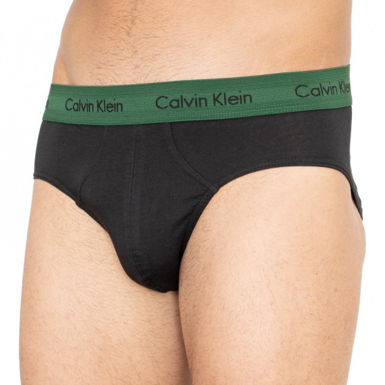 3PACK calzoncillos para hombre Calvin Klein negro (U2661G-BZP)