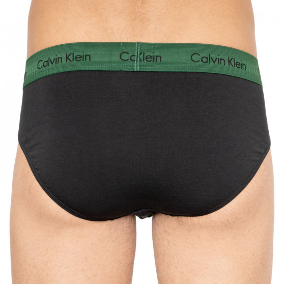 3PACK calzoncillos para hombre Calvin Klein negro (U2661G-BZP)