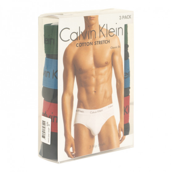 3PACK calzoncillos para hombre Calvin Klein negro (U2661G-BZP)