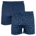 2PACK short hombre Molvy multicolor (KP-062-BBU)