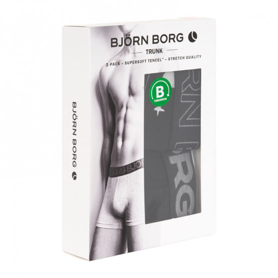 2PACK Boxers para hombre Bjorn Borg negro (1941-1069-90651)