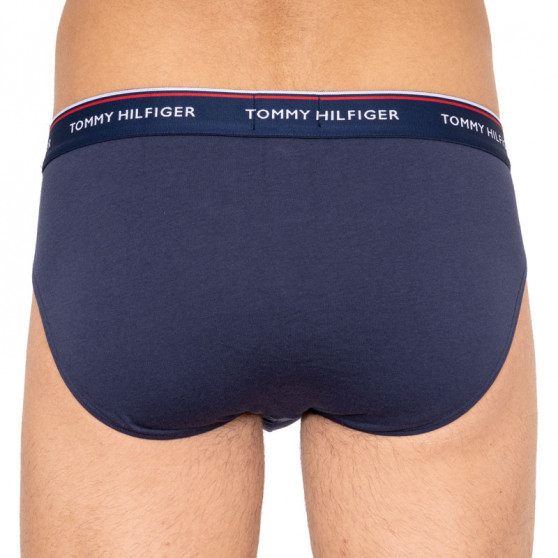 3PACK calzoncillos para hombre Tommy Hilfiger azul oscuro (1U87903766 904)