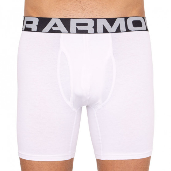 3PACK Boxers para hombre Under Armour blanco (1327426 100)