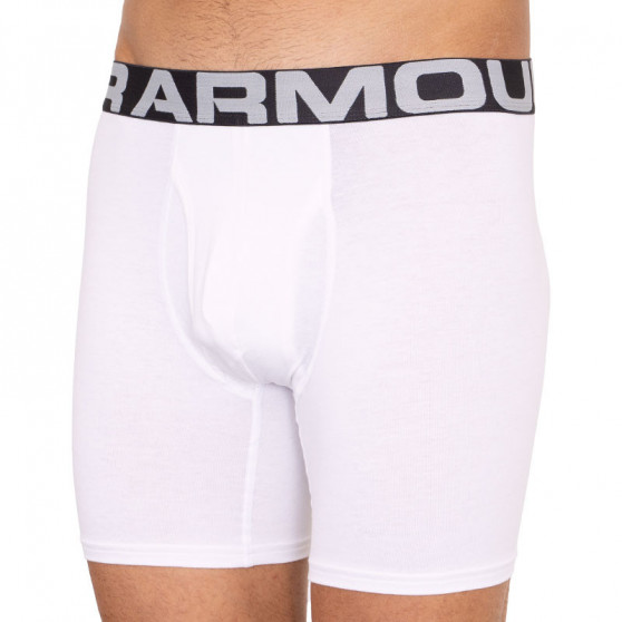 3PACK Boxers para hombre Under Armour blanco (1327426 100)