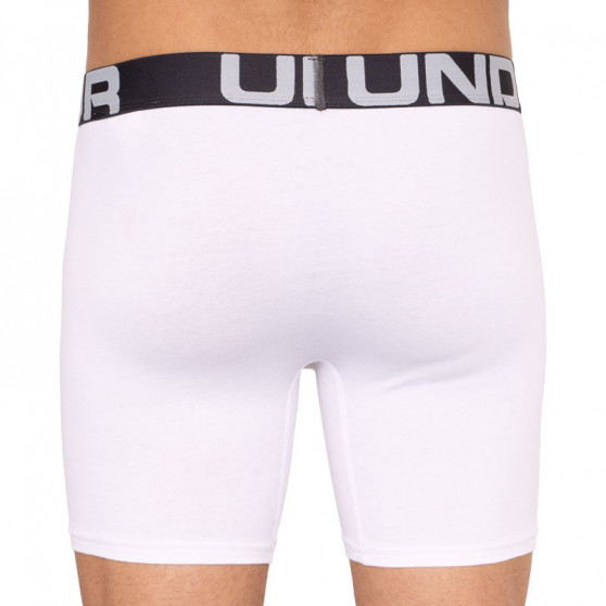 3PACK Boxers para hombre Under Armour blanco (1327426 100)