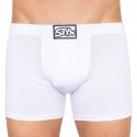 Boxers para hombre Styx largo clásico elástico blanco (F1061)