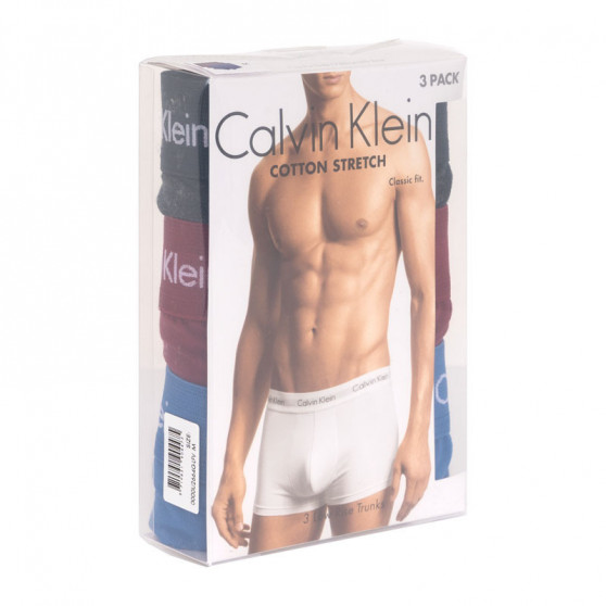 3PACK Boxers para hombre Calvin Klein multicolor (U2664G-LFV)