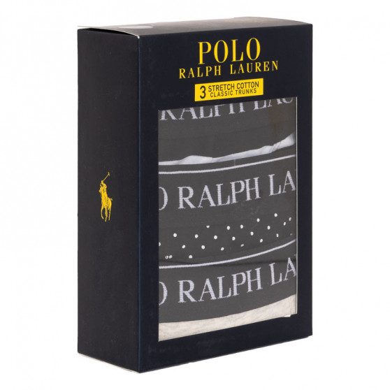 3PACK Boxers para hombre Ralph Lauren multicolor (714662050058)