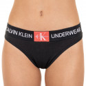 Tanga de mujer Calvin Klein negro (QF4920E-AE8)