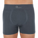 Boxers para hombre Gino bamboo seamless grey (54006)