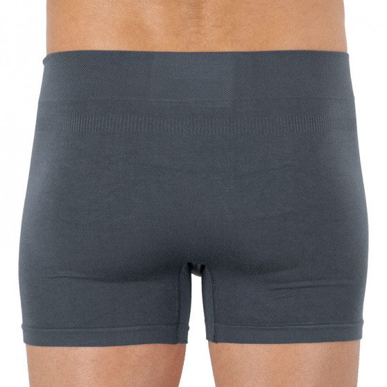 Boxers para hombre Gino bamboo seamless grey (54006)