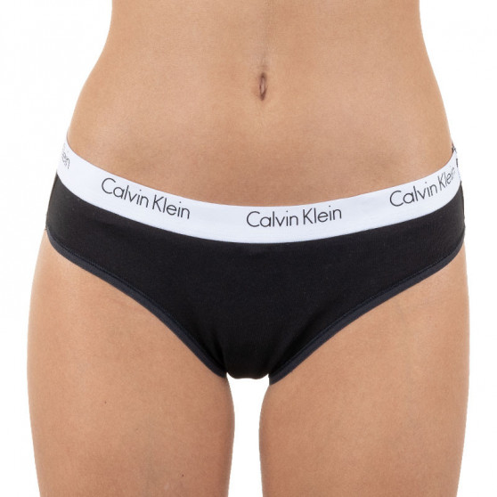 2PACK bragas de mujer Calvin Klein negro (QD3584E-001)