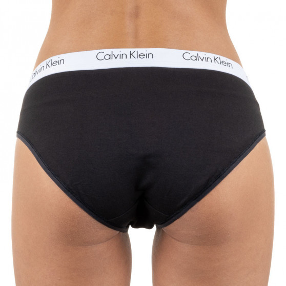 2PACK bragas de mujer Calvin Klein negro (QD3584E-001)