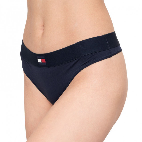 Tanga de mujer Tommy Hilfiger azul oscuro (UW0UW01044 416)