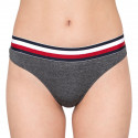 Tanga de mujer Tommy Hilfiger gris (UW0UW01065 091)