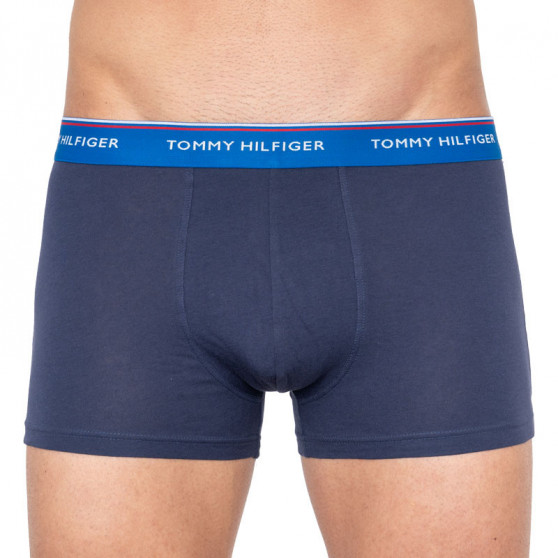 3PACK Boxers para hombre Tommy Hilfiger azul oscuro (UM0UM01642 027)