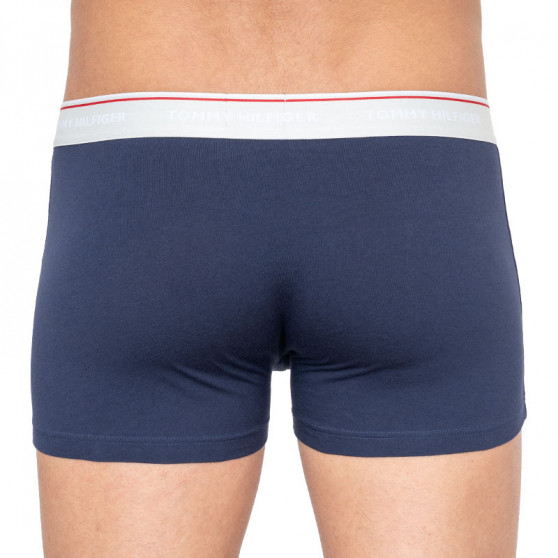 3PACK Boxers para hombre Tommy Hilfiger azul oscuro (UM0UM01642 027)