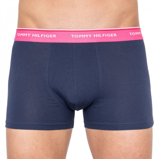 3PACK Boxers para hombre Tommy Hilfiger azul oscuro (UM0UM01642 027)