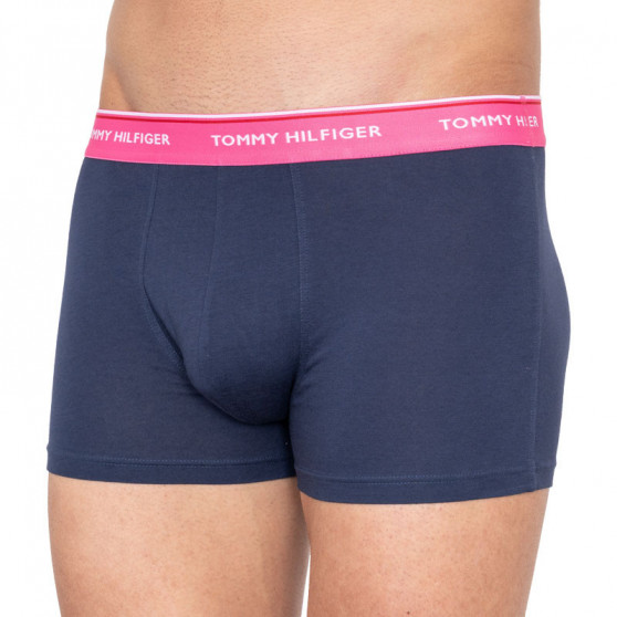 3PACK Boxers para hombre Tommy Hilfiger azul oscuro (UM0UM01642 027)