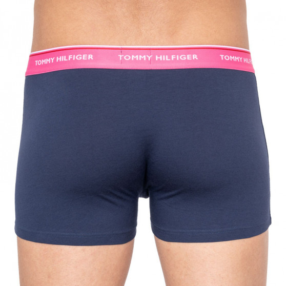 3PACK Boxers para hombre Tommy Hilfiger azul oscuro (UM0UM01642 027)