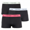 3PACK Boxers para hombre Calvin Klein negro (U2664G-FZH)