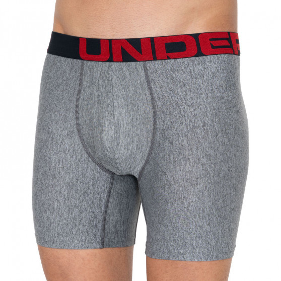 2PACK Boxers para hombre Under Armour gris (1327415 011)