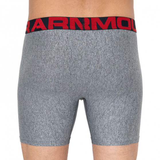 2PACK Boxers para hombre Under Armour gris (1327415 011)