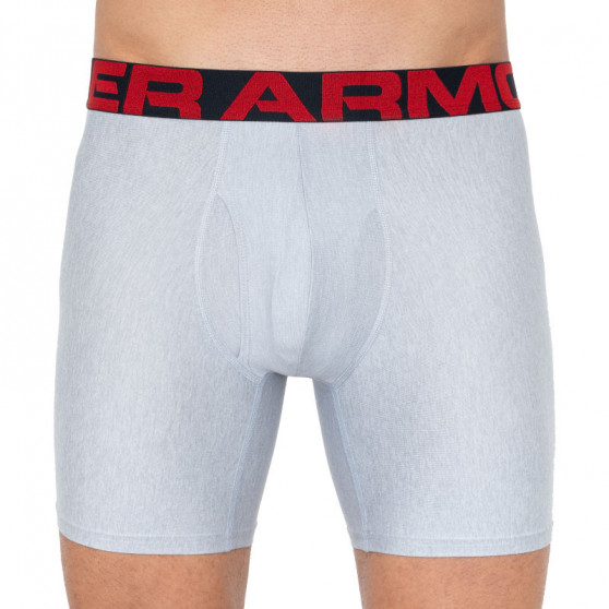 2PACK Boxers para hombre Under Armour gris (1327415 011)