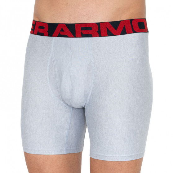 2PACK Boxers para hombre Under Armour gris (1327415 011)