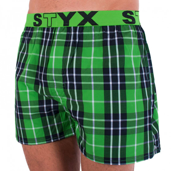 Calzones de hombre Styx elástico deportivo multicolor (B710)