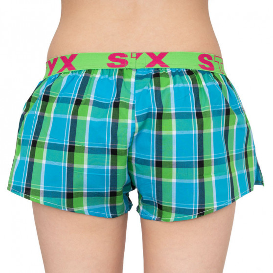 Calzones de mujer Styx elástico deportivo multicolor (T640)