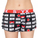 Calzones de mujer Styx art sports rubber warning (T553)