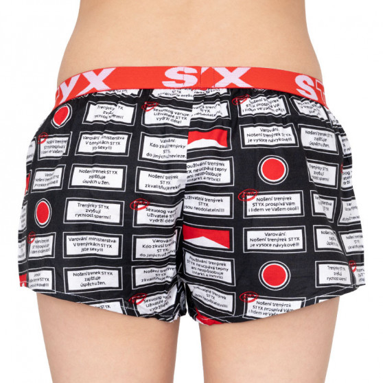 Calzones de mujer Styx art sports rubber warning (T553)