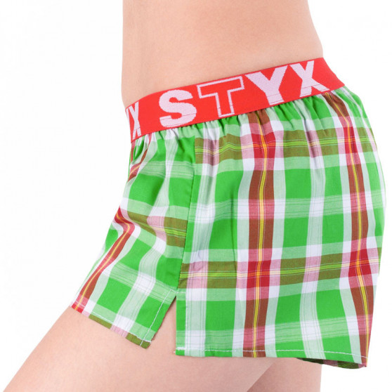 Calzones de mujer Styx elástico deportivo multicolor (T633)