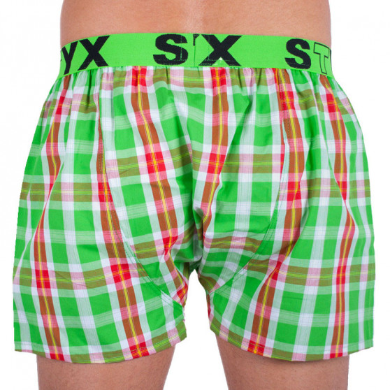 Calzones de hombre Styx elástico deportivo multicolor (B633)