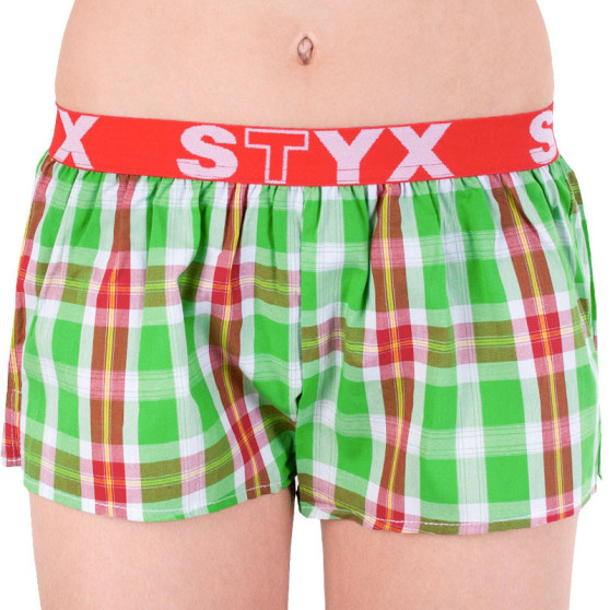 Calzones de mujer Styx elástico deportivo multicolor (T633)