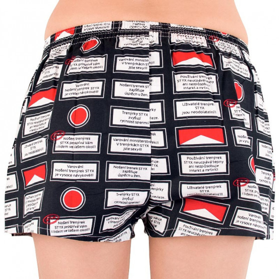 Calzones de mujer Styx art goma clásica warning (K553)